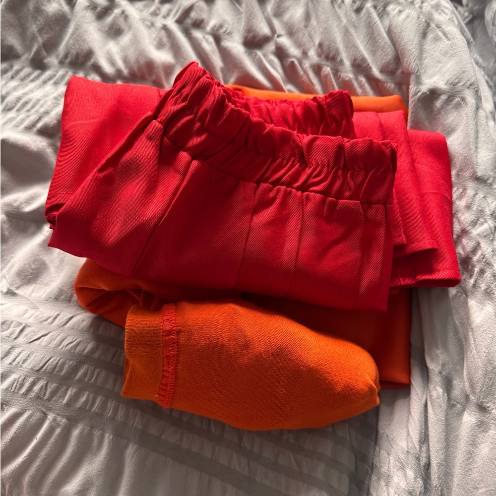 Velma Costume - Scooby-Doo Adult Size Small with wig /glasses/socks - Picture 2 of 14